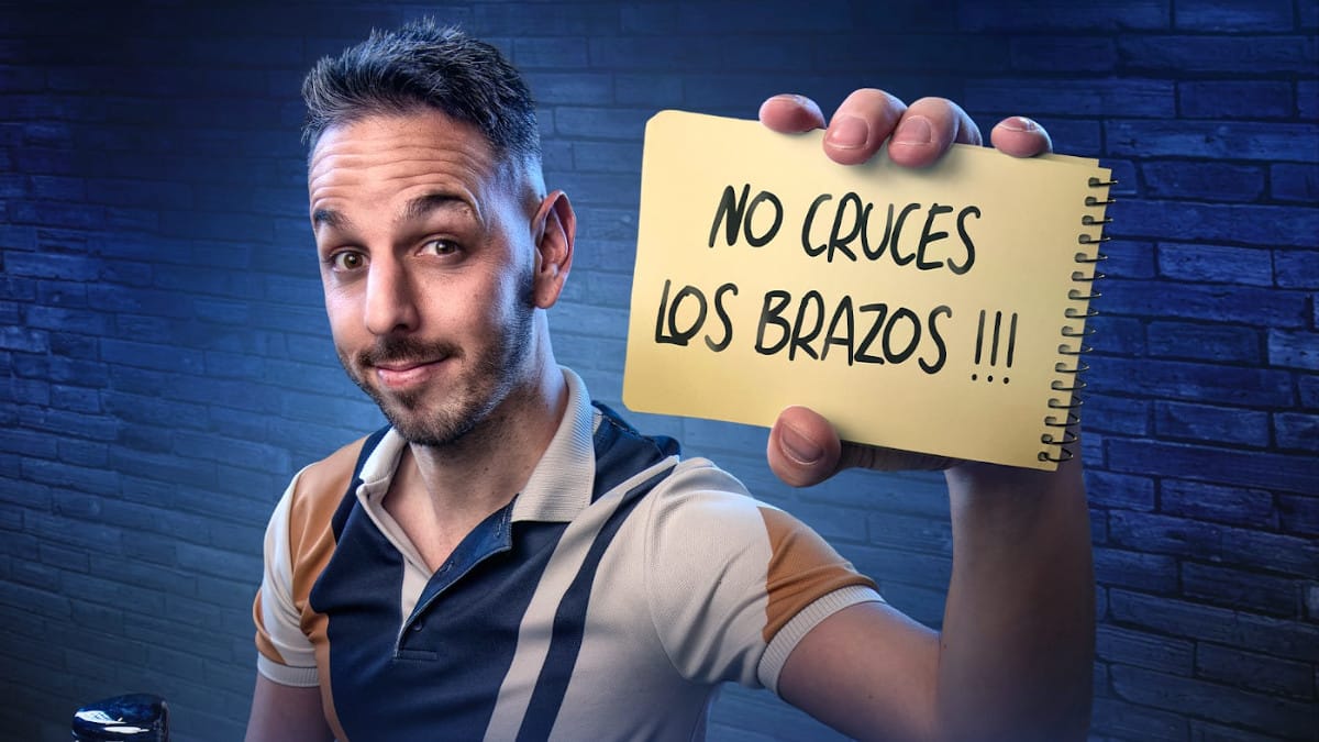 No cruces los brazos