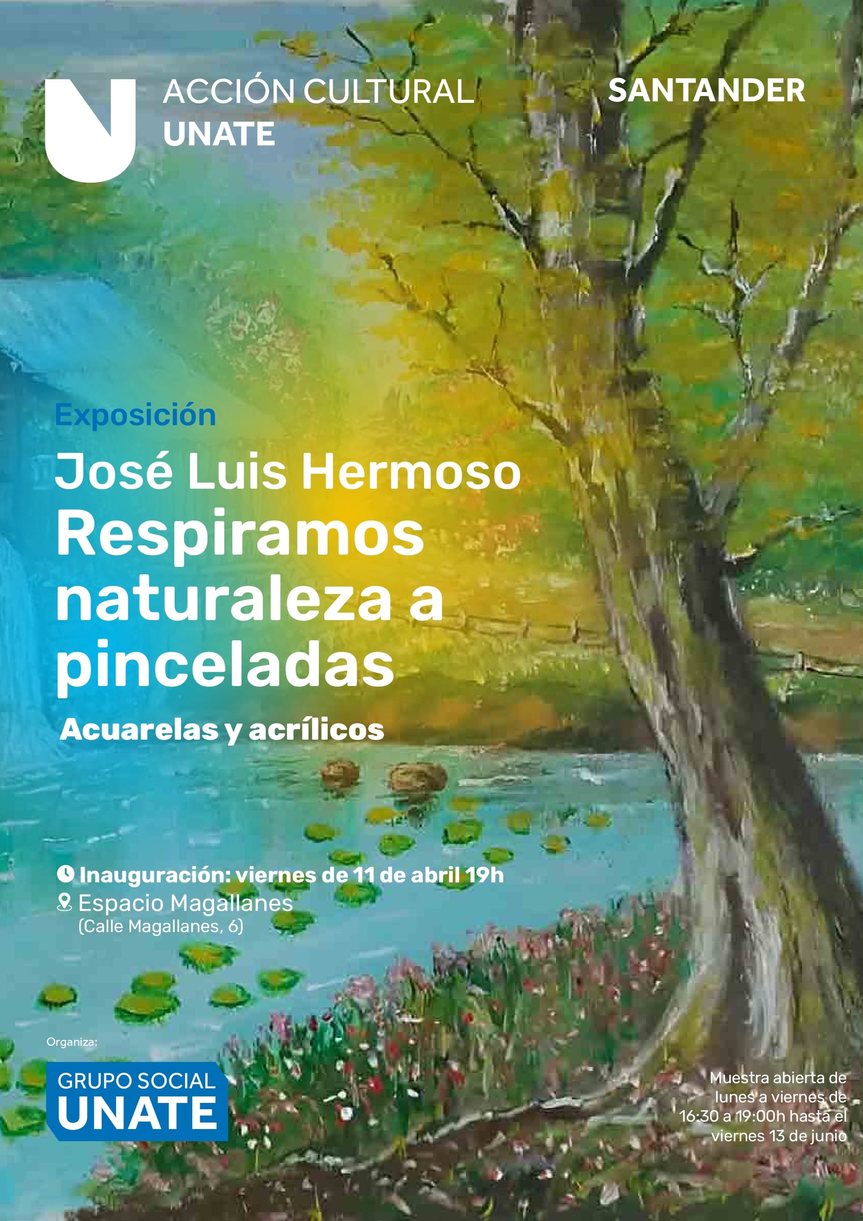 Inauguración de la exposición Respiramos naturaleza a pinceladas