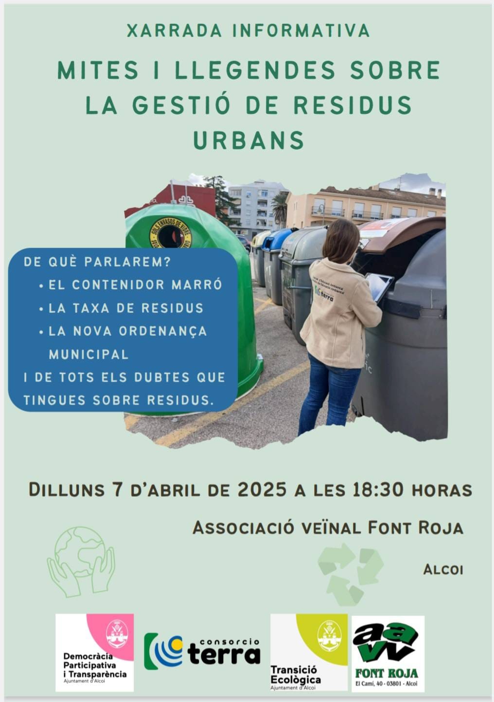 Conferencia: «Mitos y Leyendas sobre la Gestión de Residuos Urbanos»