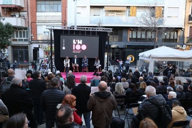 Acto de conclusión del centenario de L'Hospitalet de Llobregat