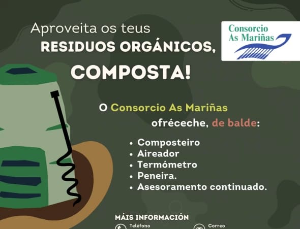 Jornadas formativas sobre compostaje doméstico