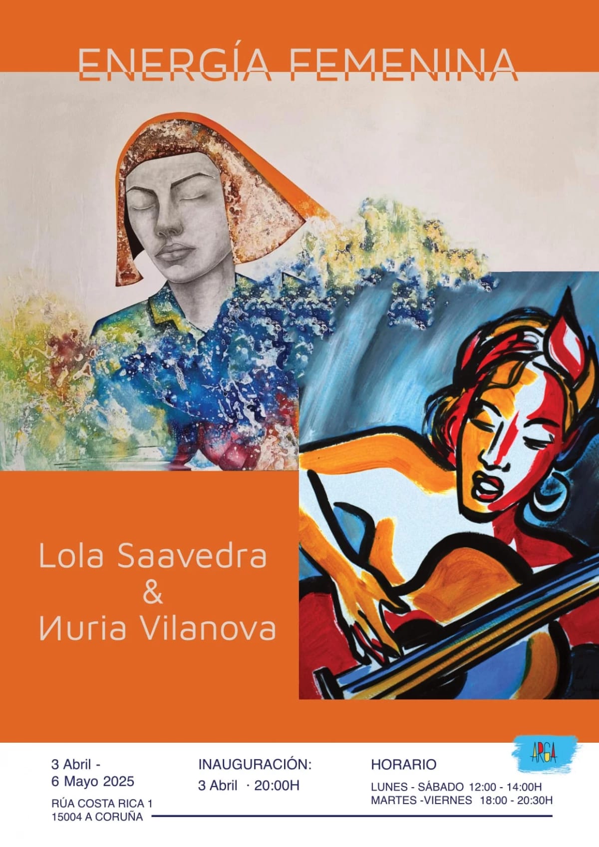 Inauguración de la exposición Energía Femenina