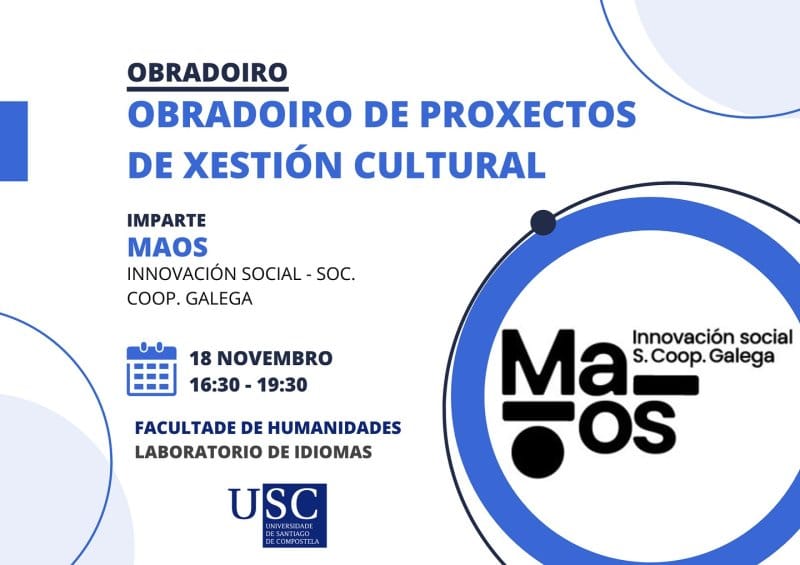 Obradoiro de proxectos de xestión cultural