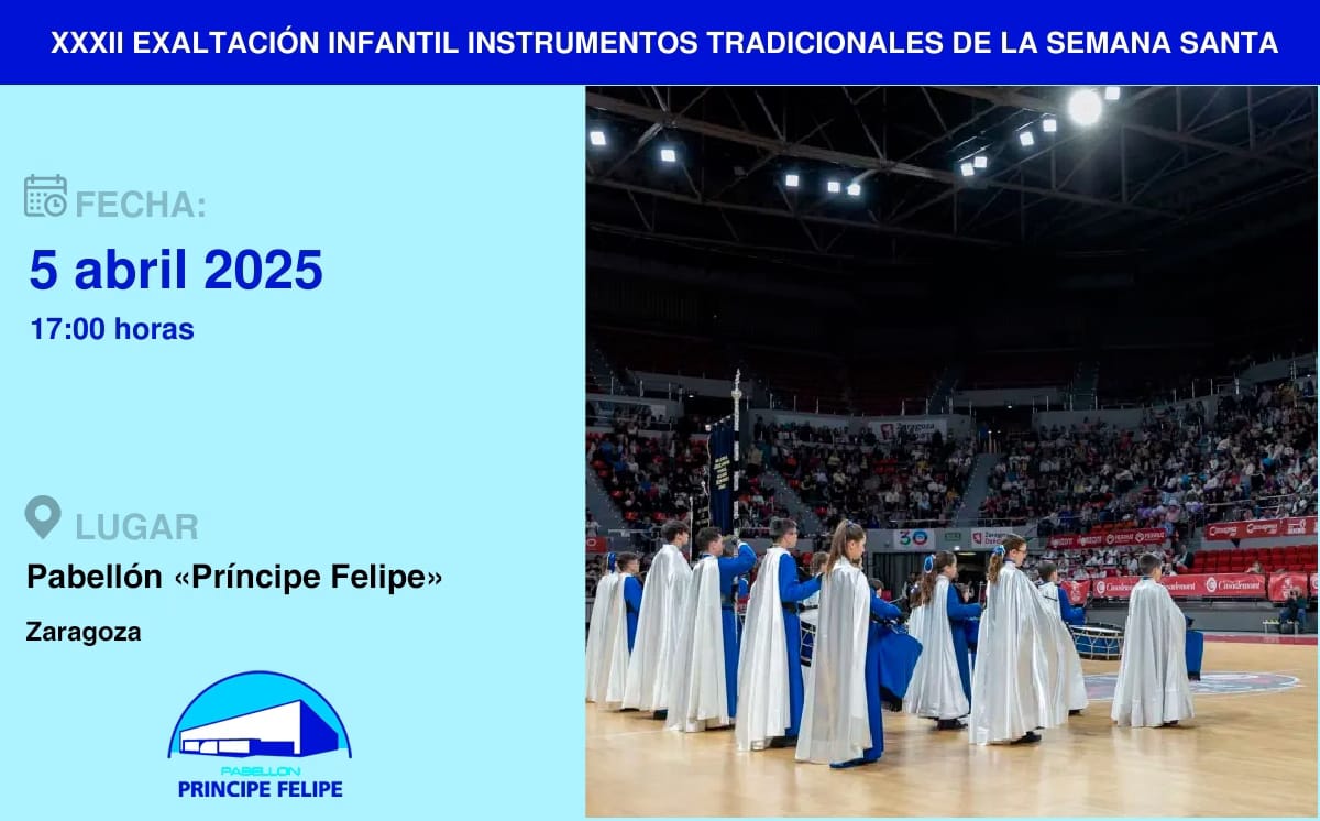 XXXII EXALTACIÓN INFANTIL DE LOS INSTRUMENTOS TRADICIONALES DE LA SEMANA SANTA