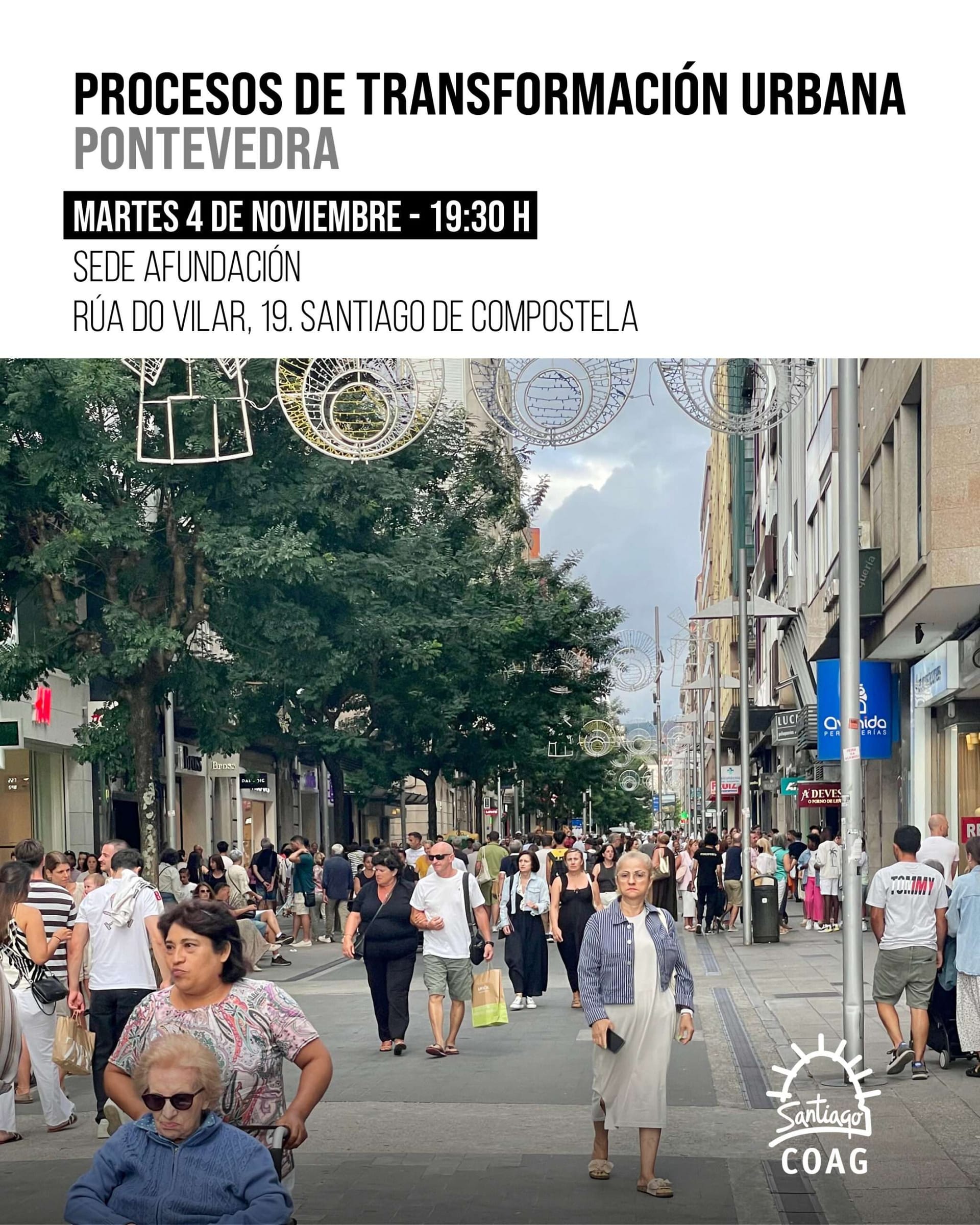 Ciclo de conferencias 'Procesos de transformación urbana'