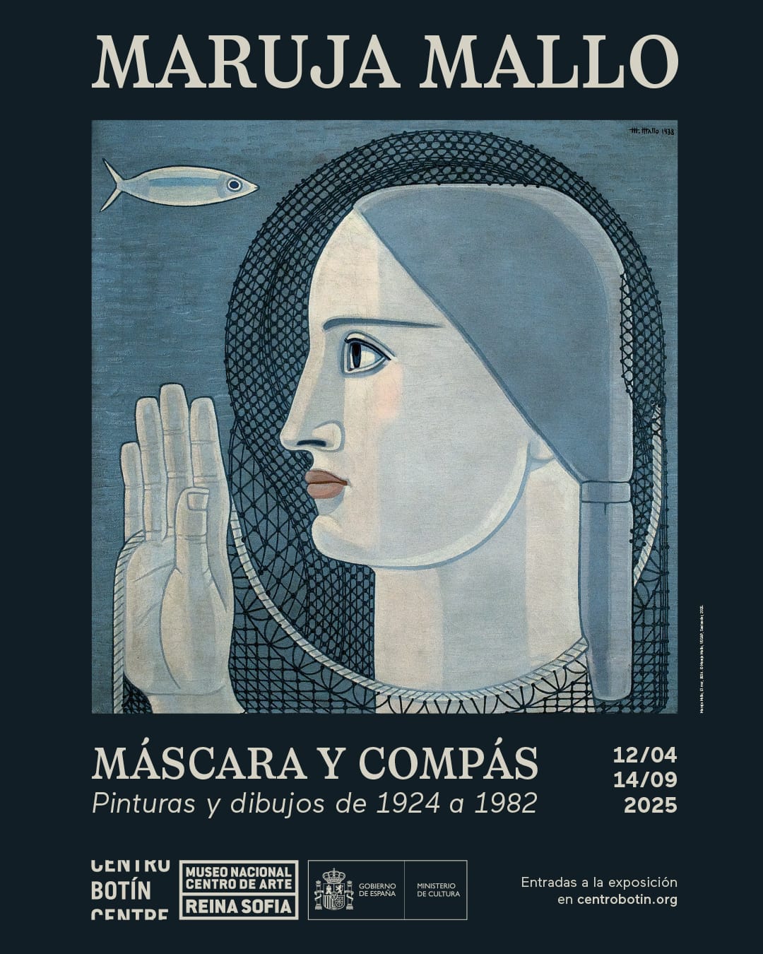 Apertura de la exposición Maruja Mallo: máscara y compás. Pinturas y dibujos de 1924 a 1982