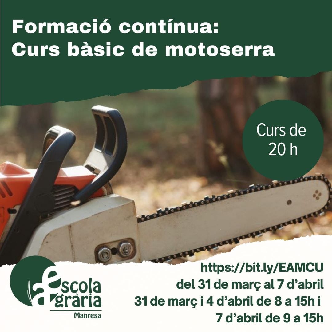 Curs bàsic de motoserra