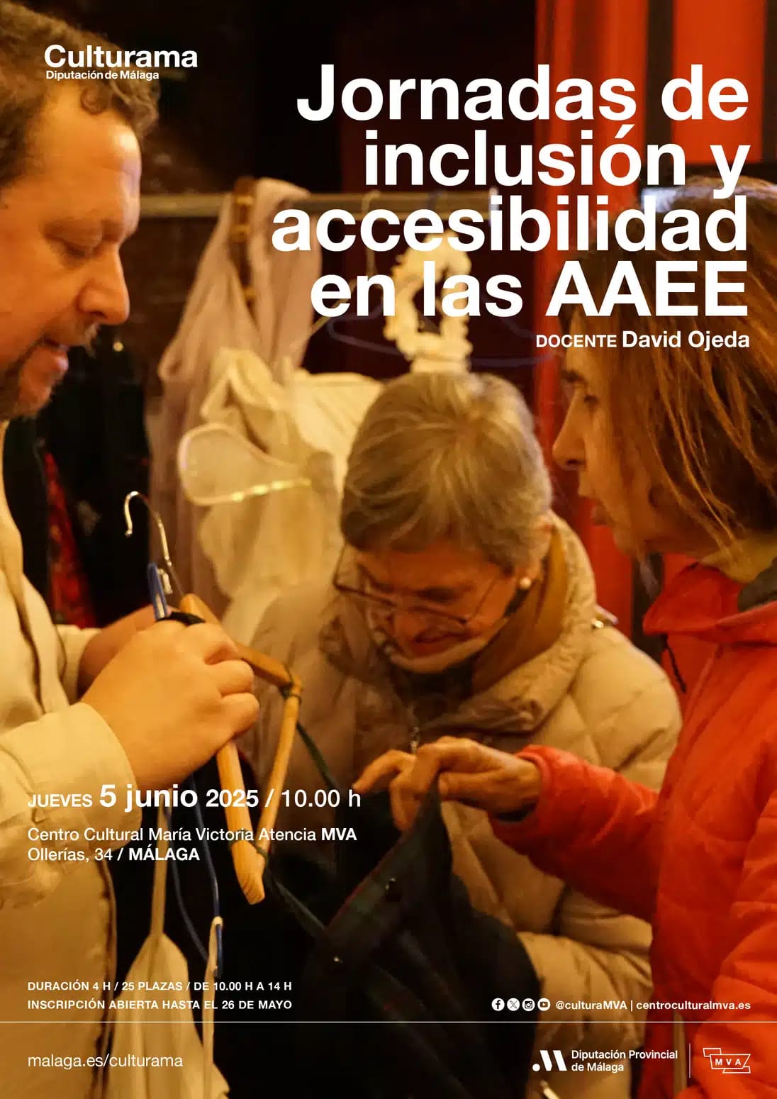 Jornadas de inclusión y accesibilidad en las AAEE