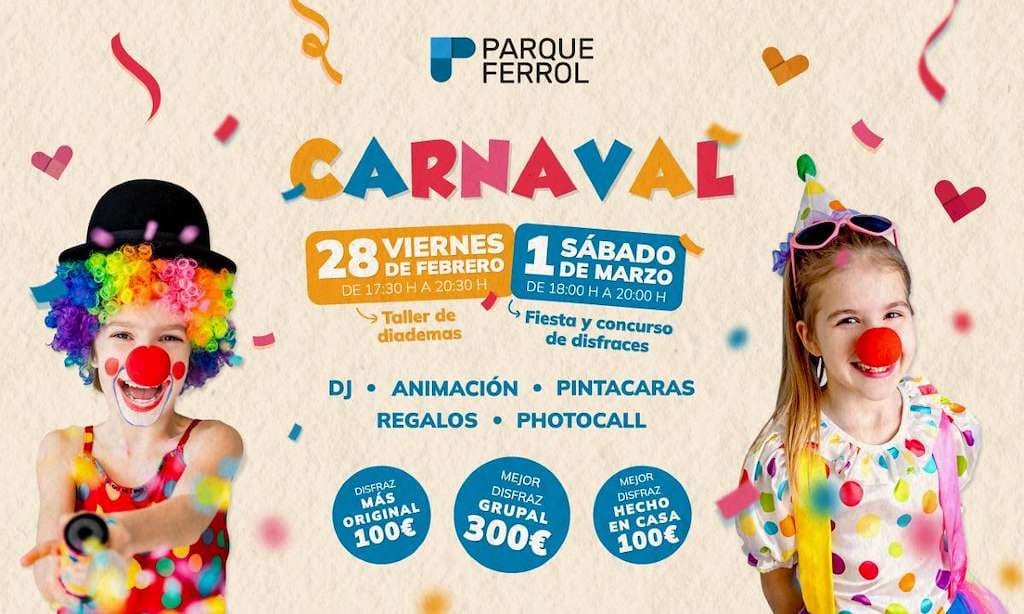 Carnaval del Centro Comercial Parque Ferrol (2025)