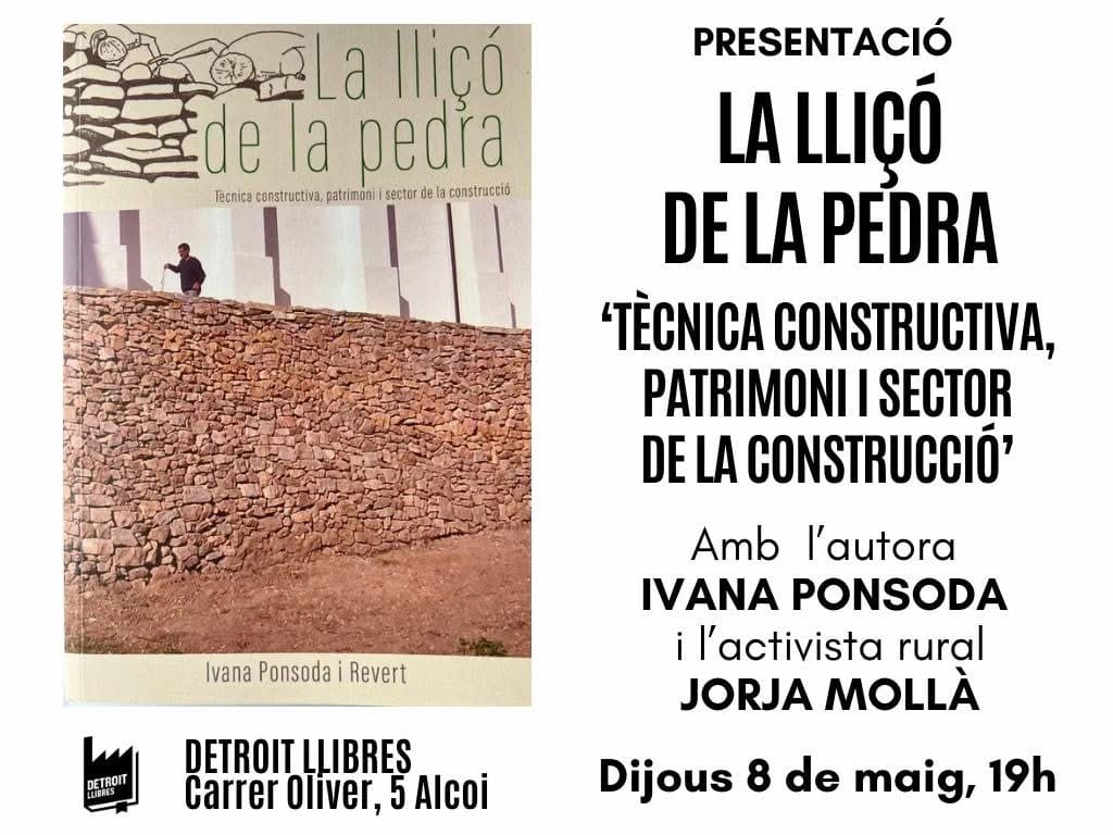 Presentación: «La lliçó de la pedra» Ivana Ponsoda i Jorja Mollà