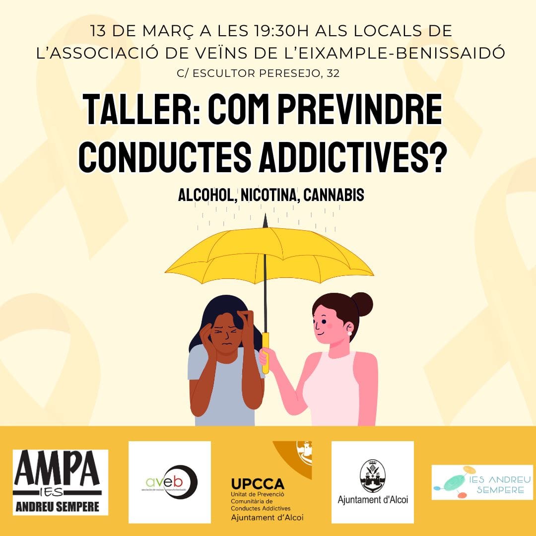 Taller: «Cómo prevenir conductas adictivas»