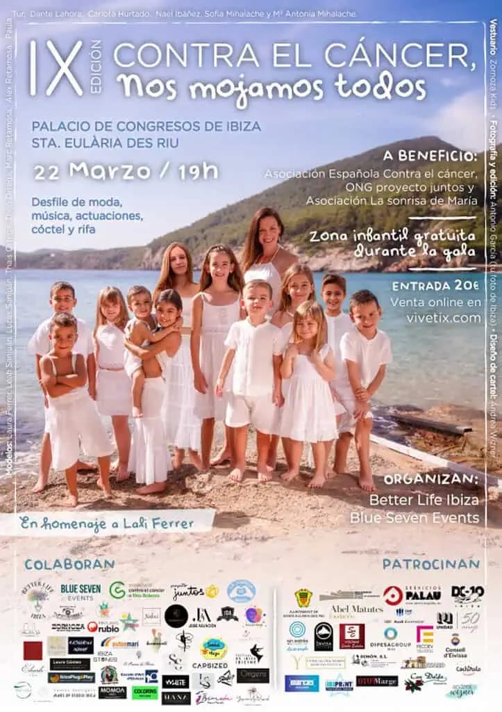 Gala Contra el cáncer nos mojamos todos