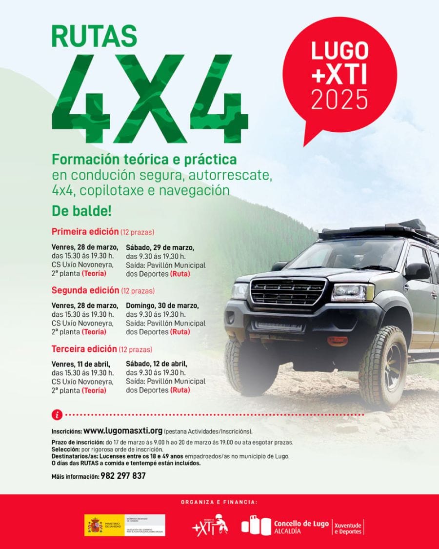 RUTAS 4x4 | Programa +XTi 2025