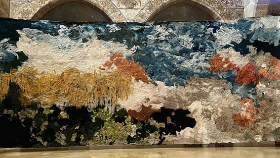 Masterclass for change. Arte y ecología. Spinning, weaving, felting (Hilar, tejer, afieltrar)