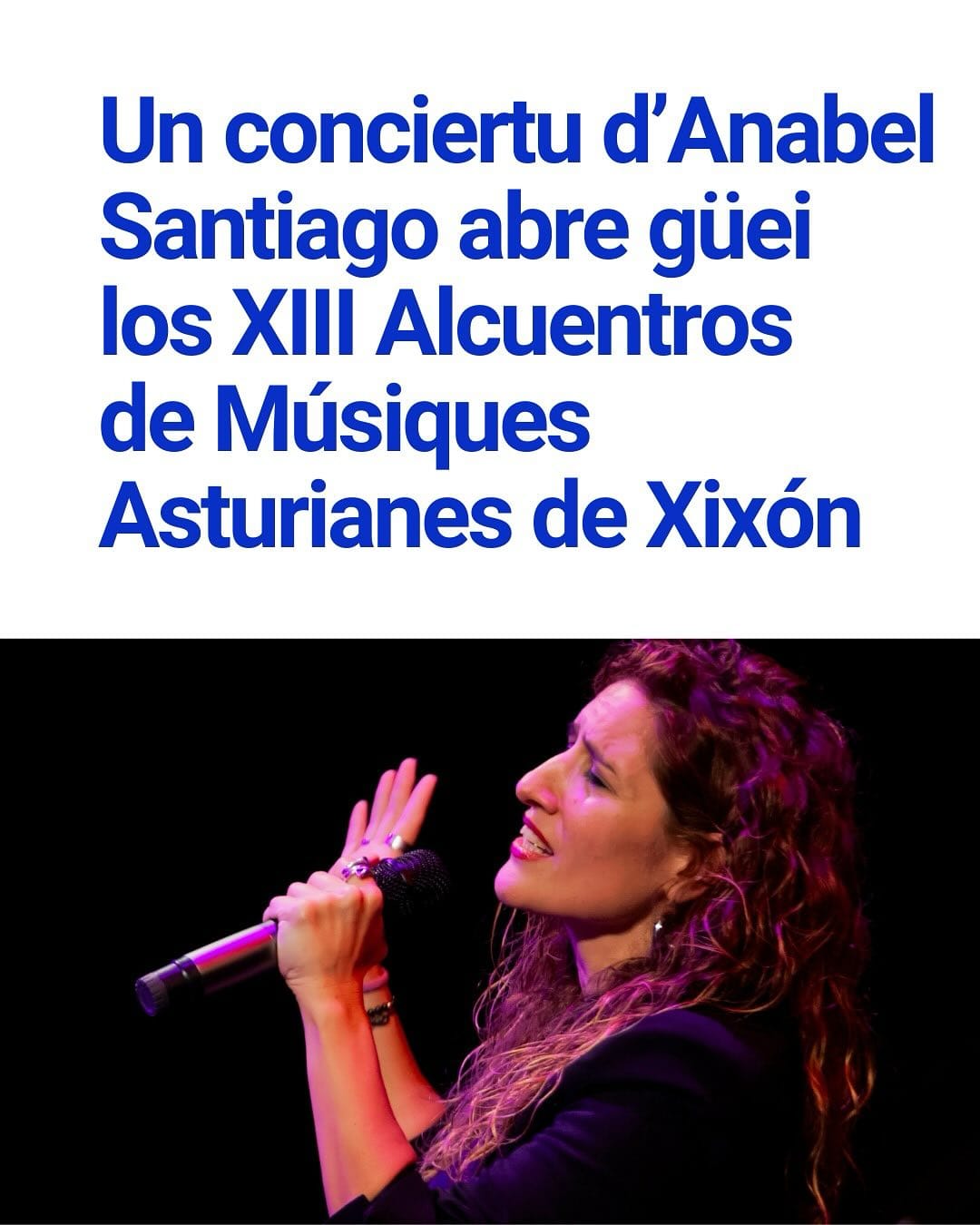 Concierto de Anabel Santiago