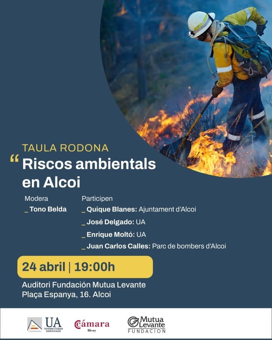 Conferencia: ‘Riscos ambientals en Alcoi’