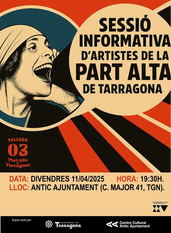 Sessió informativa d'artistes a Tarragona