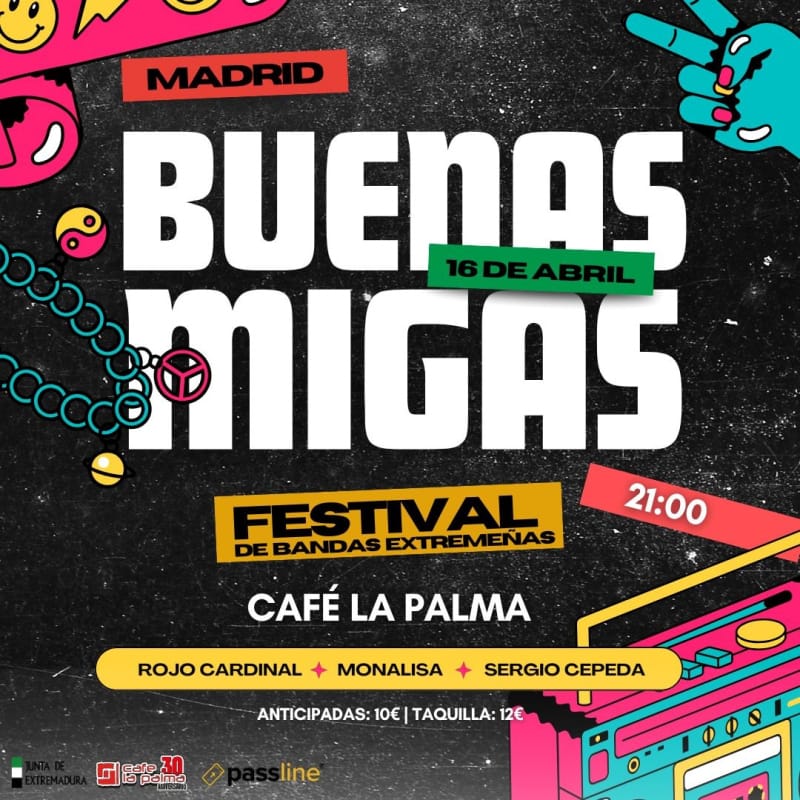 BUENAS MIGAS: Rojo Cardinal + Monalisa + Sergio Cepeda