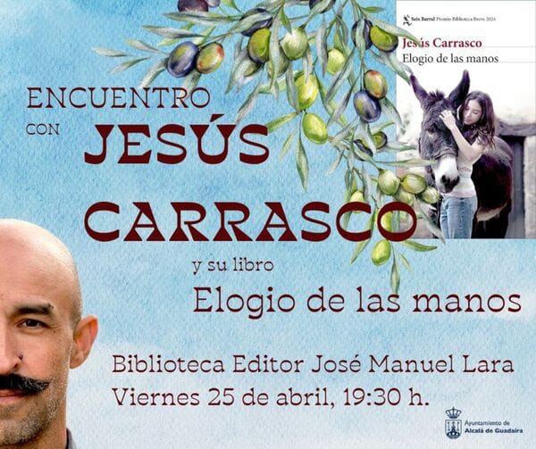 Encuentro literario con el escritor Jesús Carrasco