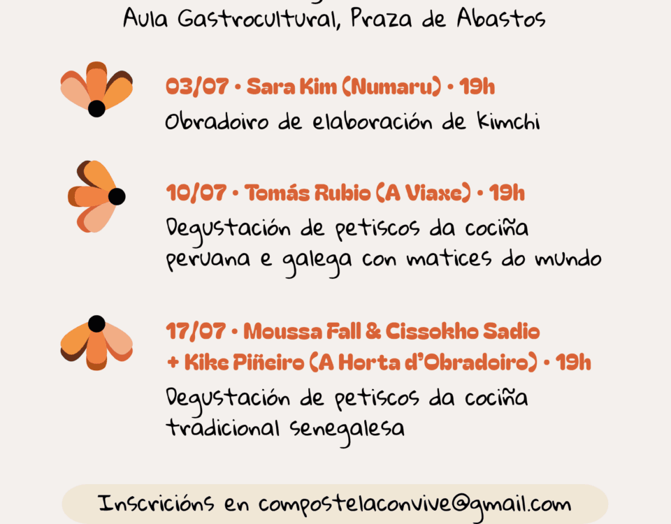 Cociñas do mundo para unir culturas: Compostela Convive