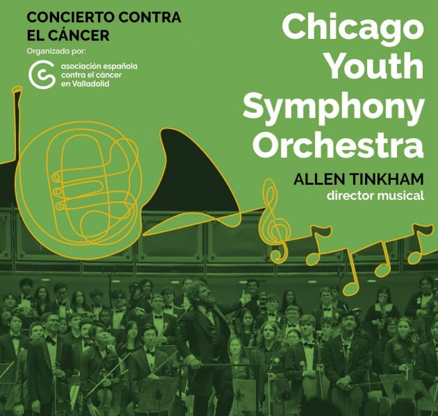 Orquesta Sinfónica Joven de Chicago contra el cáncer