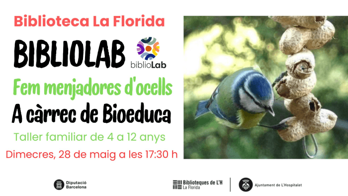 Bibliolab: Hagamos comederos de pájaros