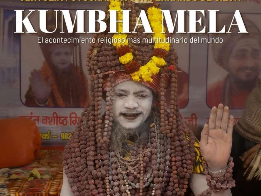 Tertulia fotográfica "Kumbha Mela, el acontecimiento religioso más multitudinario del mundo"
