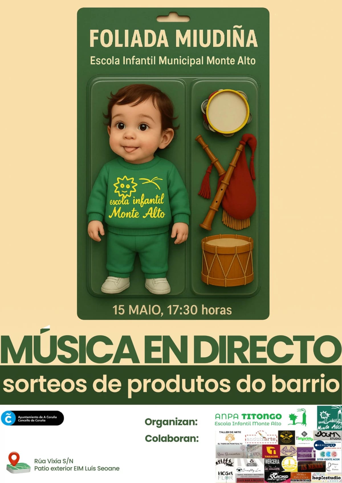 Letras Galegas na Escoliña de Monte Alto