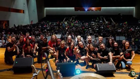 Fiesta de fin de curso de A Casa do Rock