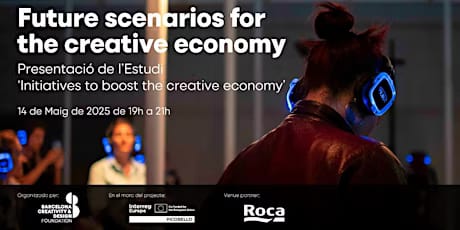 Presentació de l'estudi Initiatives to boost the creative economy
