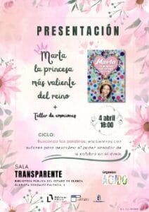 Marta la princesa mas valiente del reino + Taller de emociones