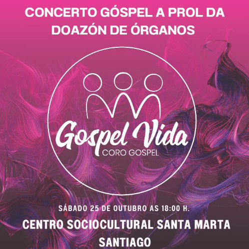 Concierto solidario de gospel del Coro Vida