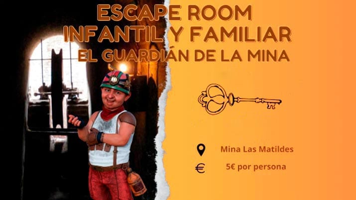 Escape Room familiar: El guardián de la mina