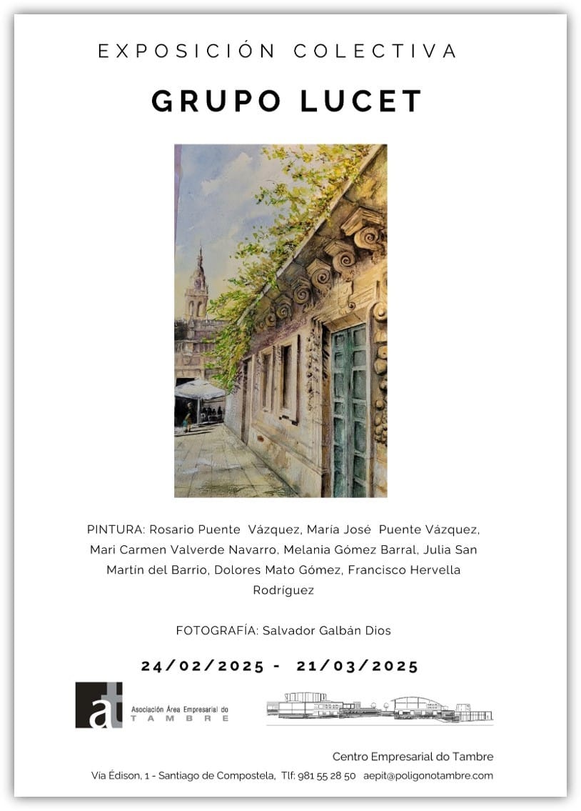 Exposición colectiva de pintura e fotografía do Grupo LUCET