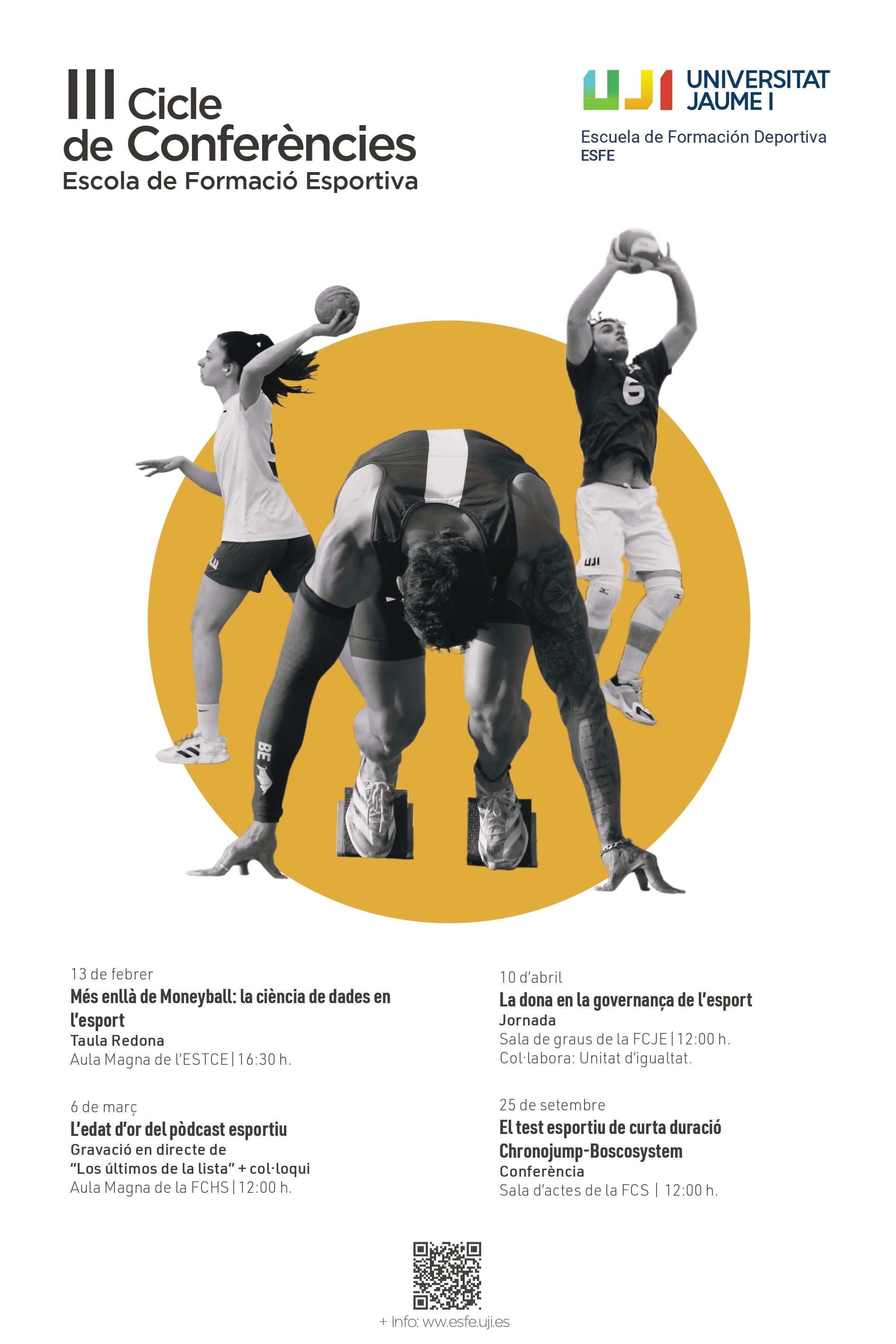 III Cicle de Conferències de la Escola de Formació Esportiva