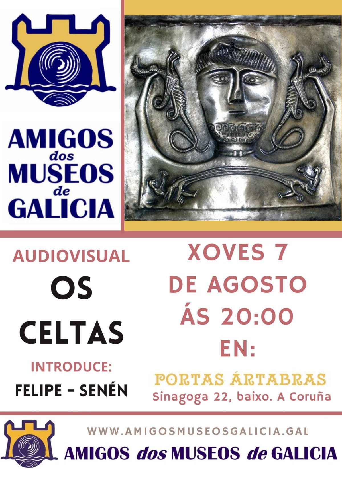 Proyección de 'Os Celtas'