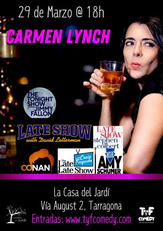 Tarda de comèdia amb "Carmen Lynch"
