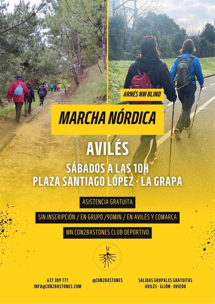 Marcha Nórdica en Avilés