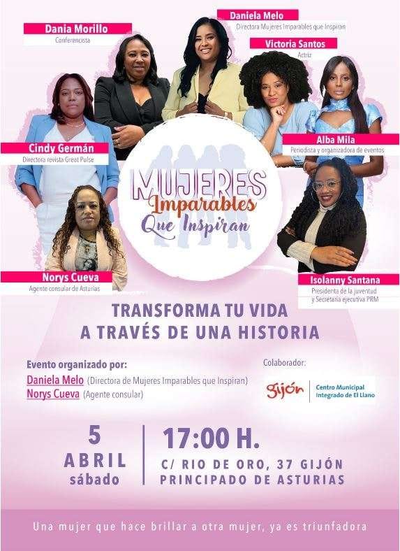Charla. Mujeres imparables que inspiran.