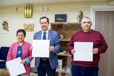 Procesión para afiliados de la ONCE