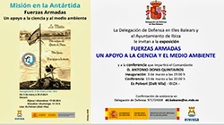 Conferencia sobre la misión en la Antártida