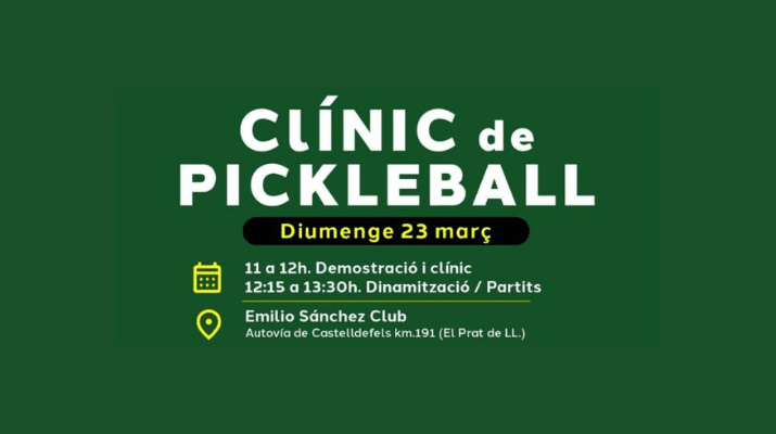 Clínic de Pickleball