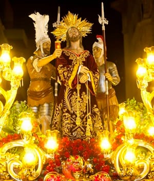 Presentación del Cartel del centenario del trono de Luis de Vicente