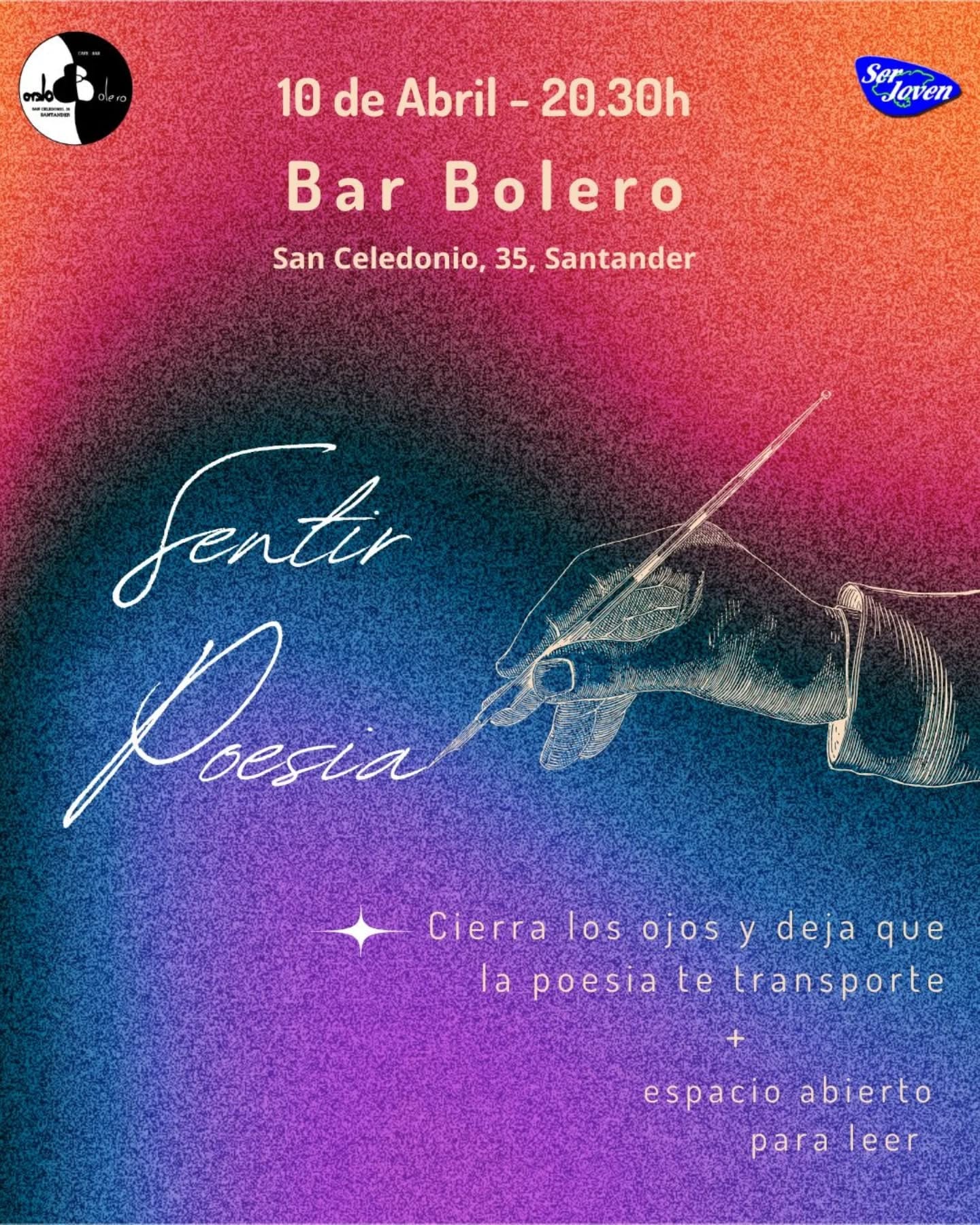 "Sentir poesía" en el Bolero