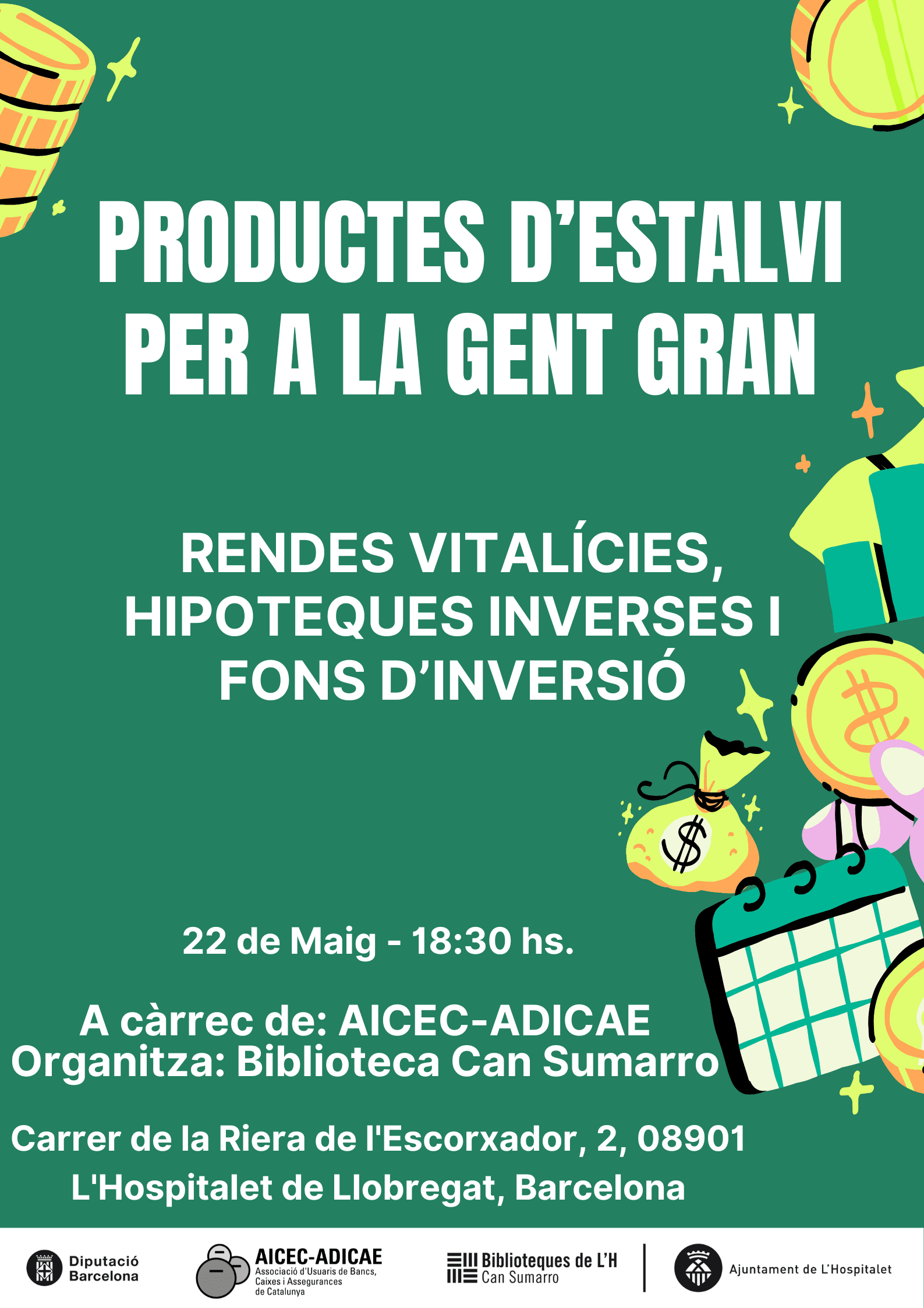 Productos de ahorro para la tercera edad