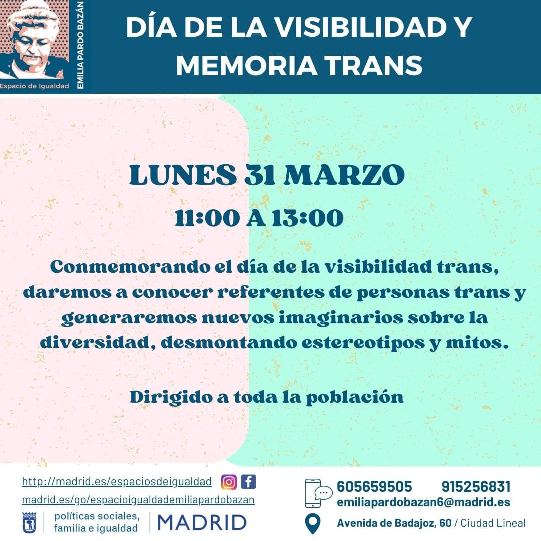Día de la visibilidad y memoria trans