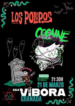 Los Pólipos + Cocaine