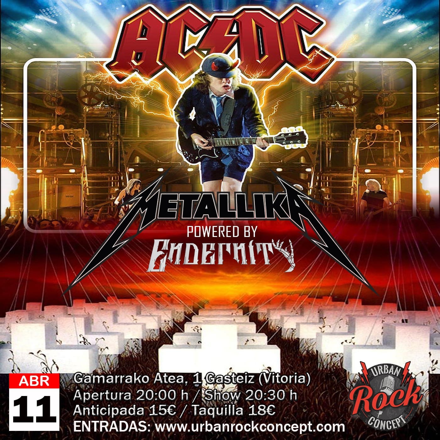AB/CD + Metallika (AC/DC y Metallica Tributos)
