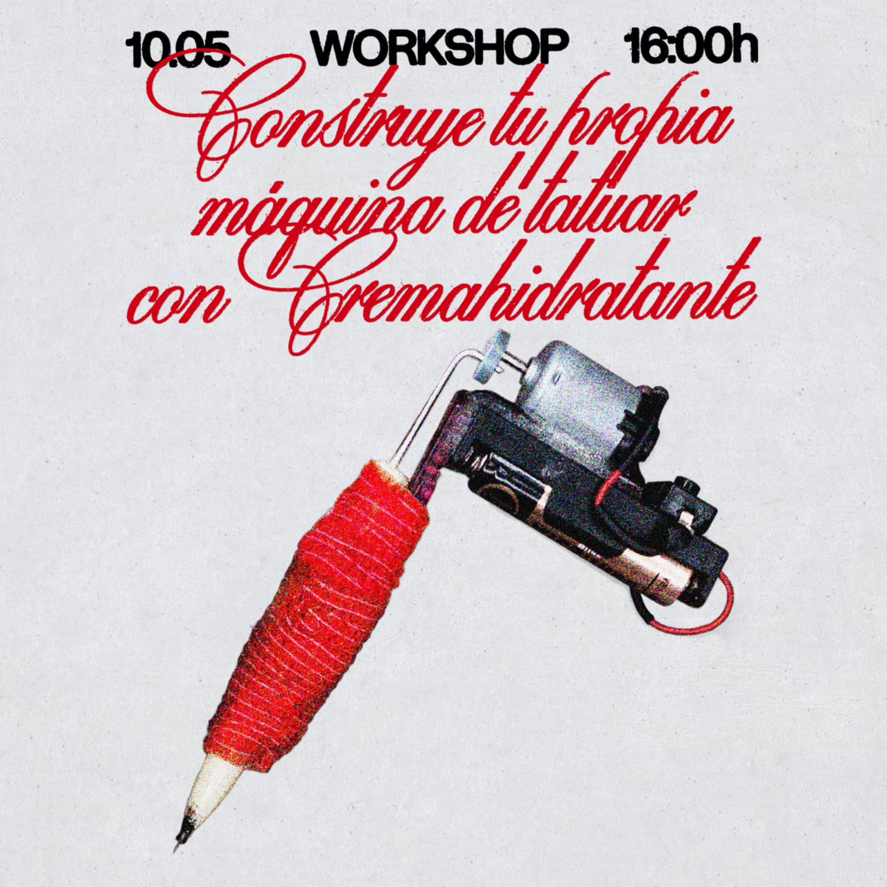 Workshop Construye tu propia máquina de tatuar