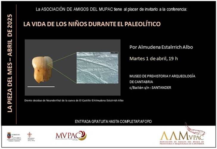 "La vida de los niños durante el Paleolítico", por Almudena Estalrrich